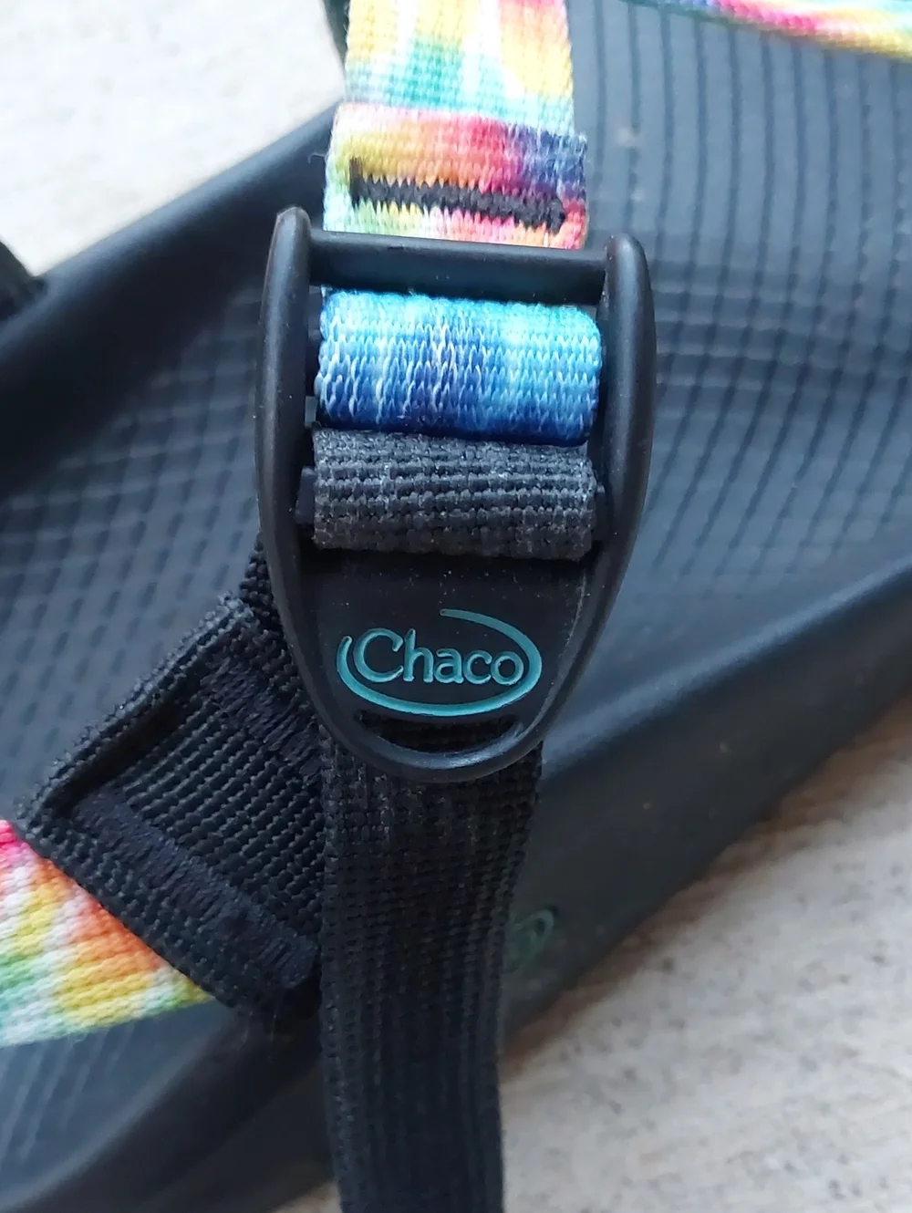Tie-Dye Chaco Z2 Sandals Classic Footbed Men's 12